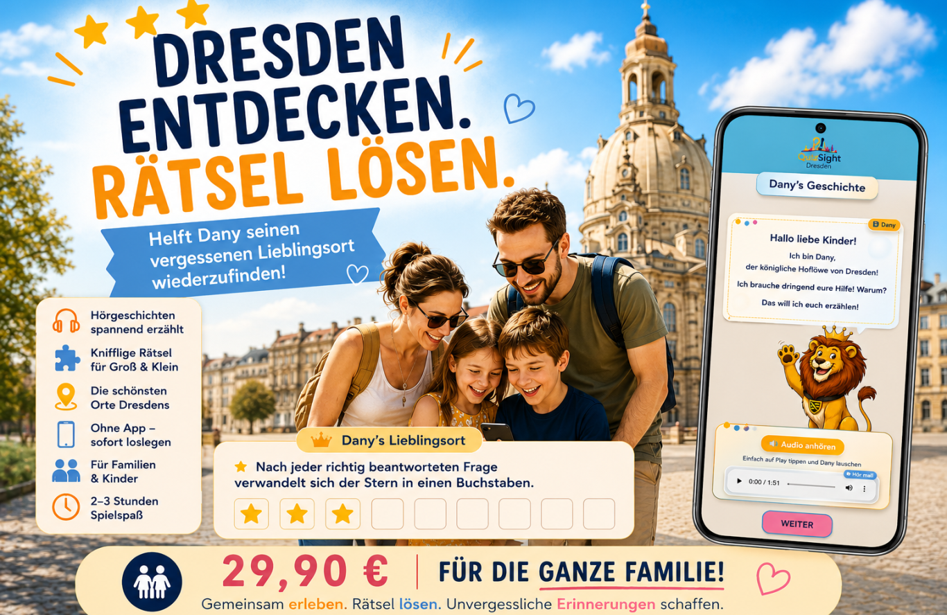 Stadtspiel Dresden für Kinder Stadtspiel für Kinder